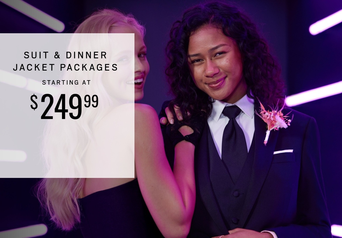 Prom Tuxedos & Suits for Rent Men's Wearhouse